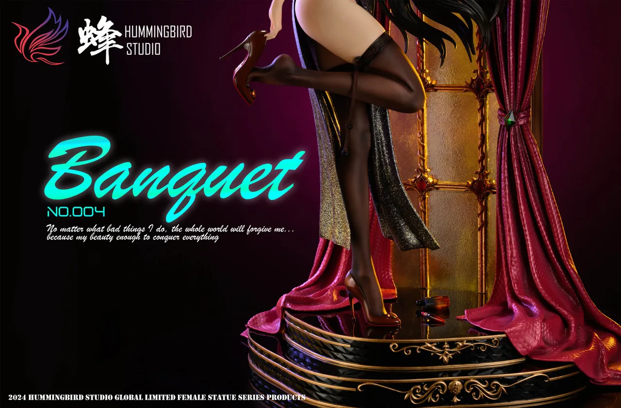 Humming Bird Studio - One Piece 004 Anniversary Edition "Dinner" Boa Hancock Statue