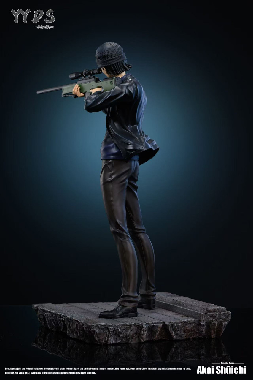Detective Conan - Gun 004 Akai Shuichi 1/6 scale statue GK, YYDS Studio，pre-sale