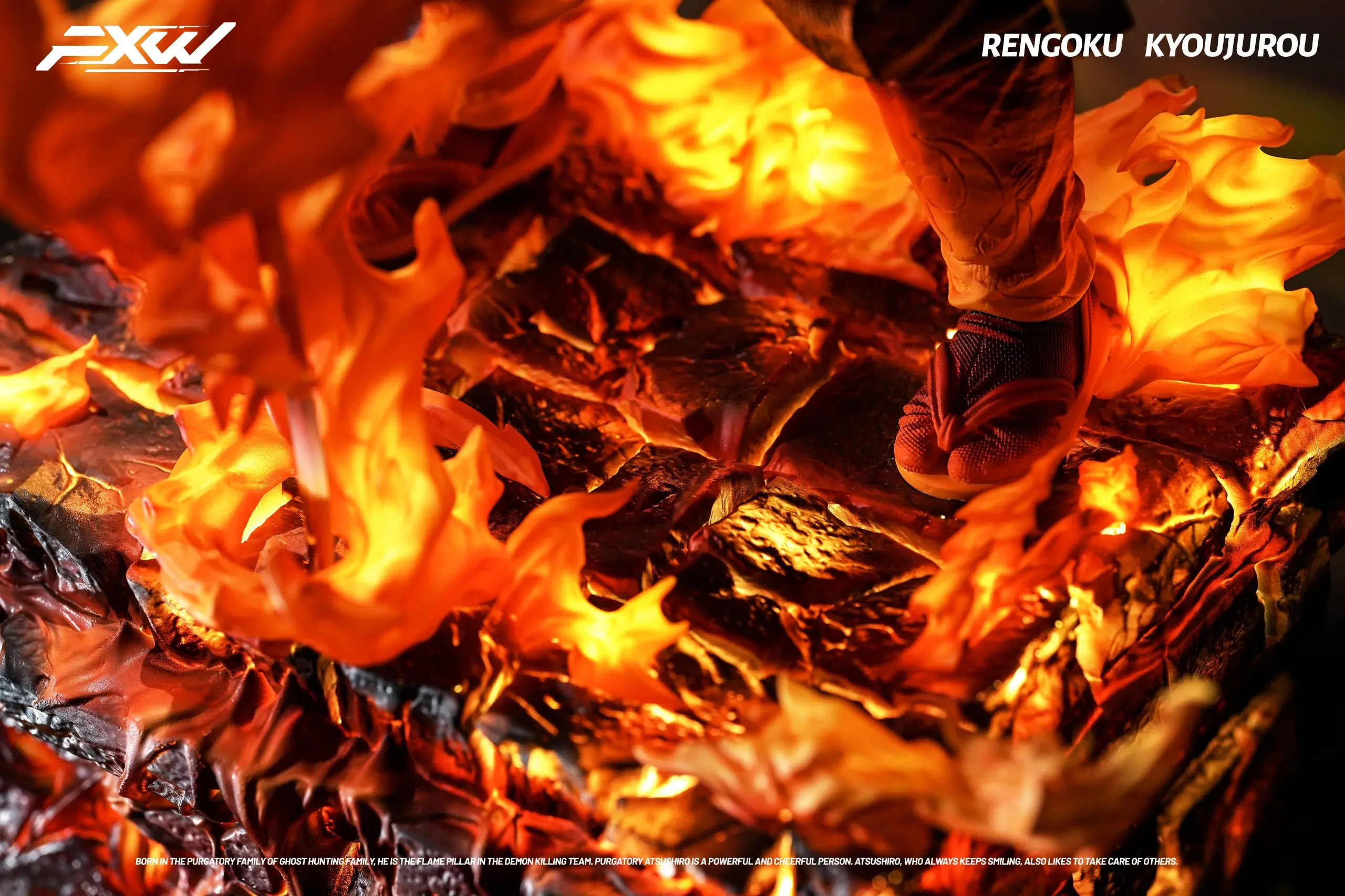 FXW Studio - Demon Slayer Nine Hashira Series Flame Hashira Rengoku Kyojuro Statue (GK) 