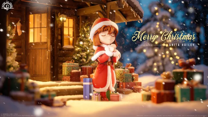 Rising Sun Studio - Detective Conan Christmas Ai Haibara  Statue
