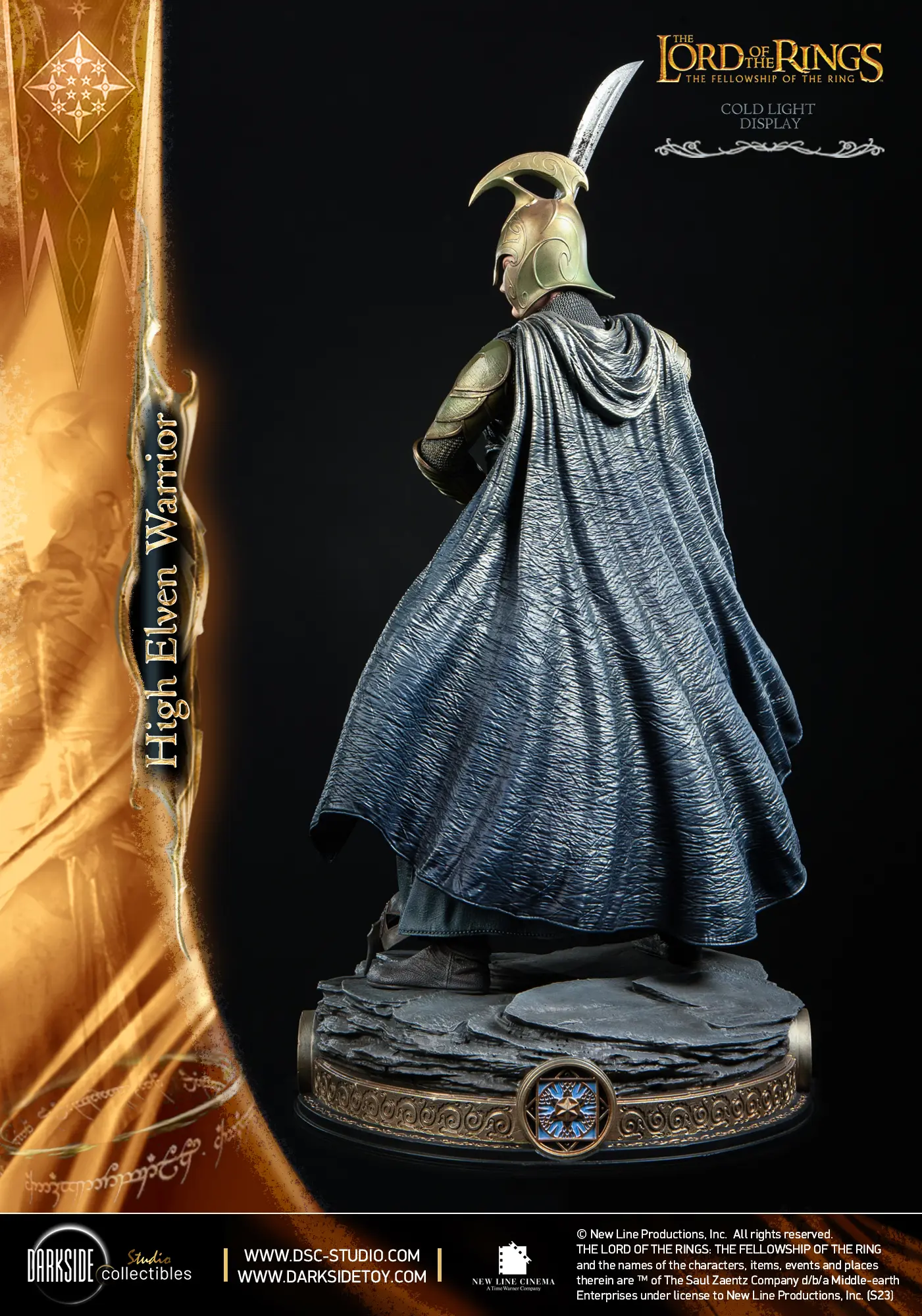 Darkside Collectibles Studio - High Elven Warrior John Howe Signature Edition (Licensed)Statue(GK)