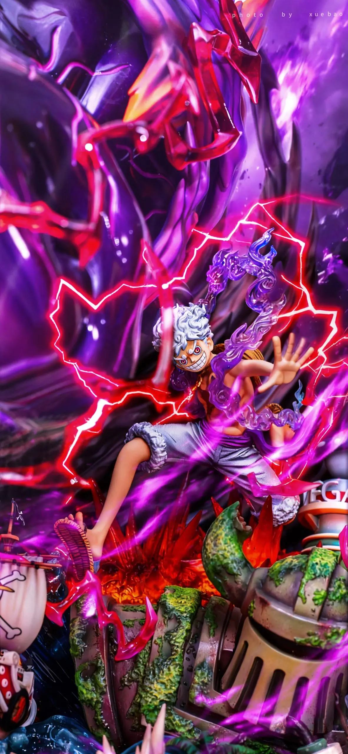 Seven Studio - One Piece Warhead Nika Luffy Statue(GK)