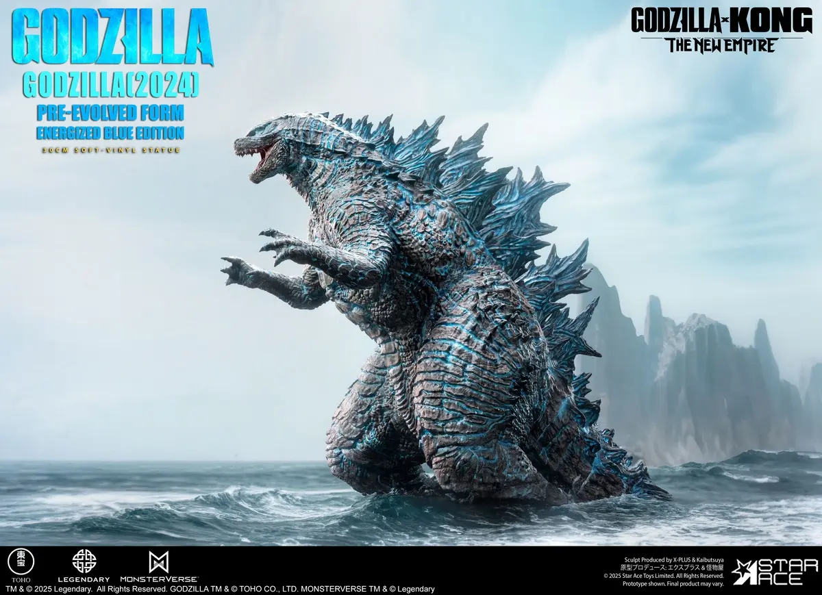 Star Ace Toys - Godzilla 2024 Pre-Evolved Form Energized Blue Edition SA6068 (Licensed)Statue(GK) 