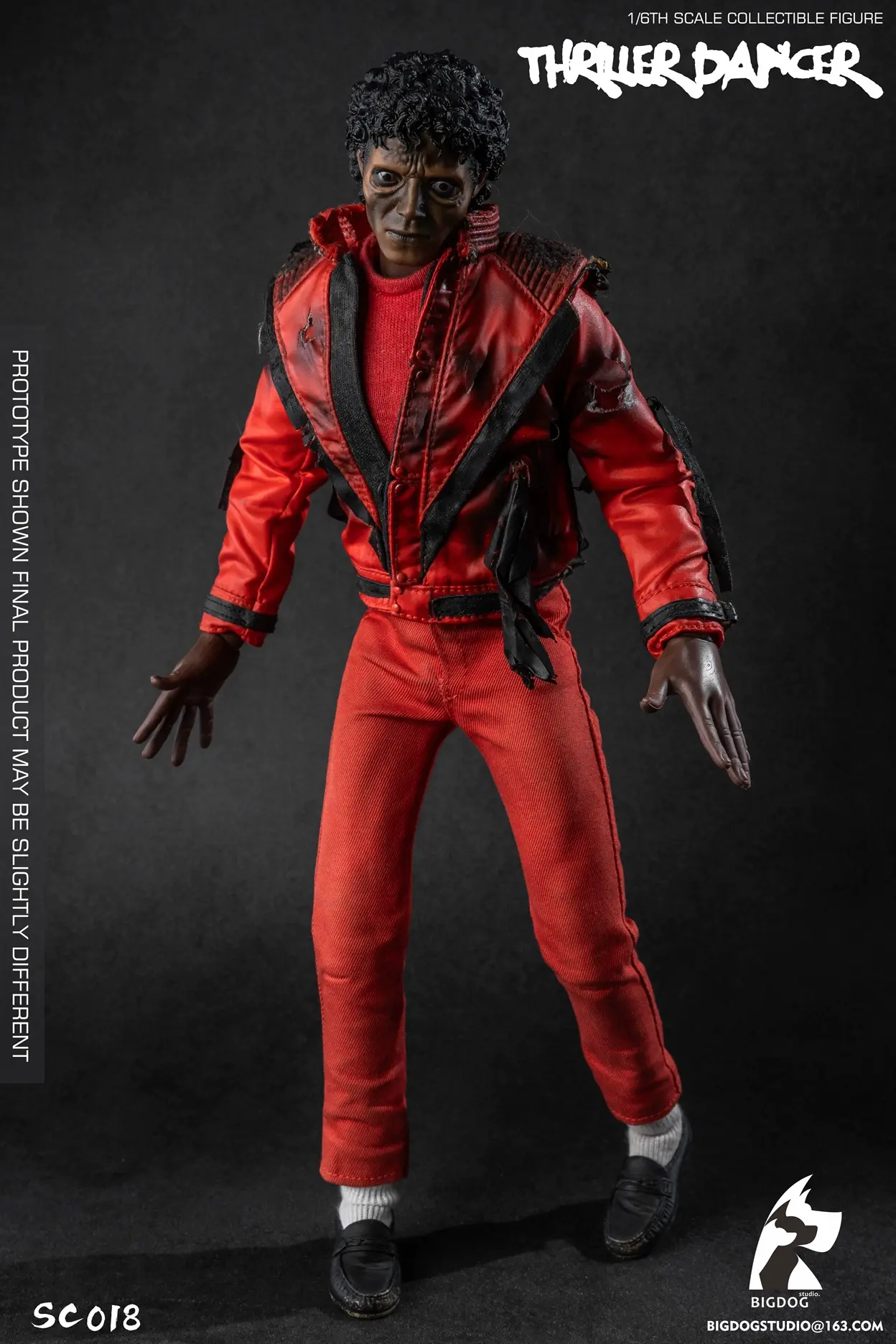 BIGDOG Studio - Michael JacksonThriller dancer Single version 1/6 Mobile Collection Soldier NOSC018 NOSC019 Statue(GK)