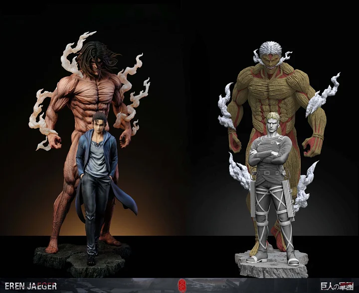 TY Studio - Attack on Titan Eren  1/6 Statue 