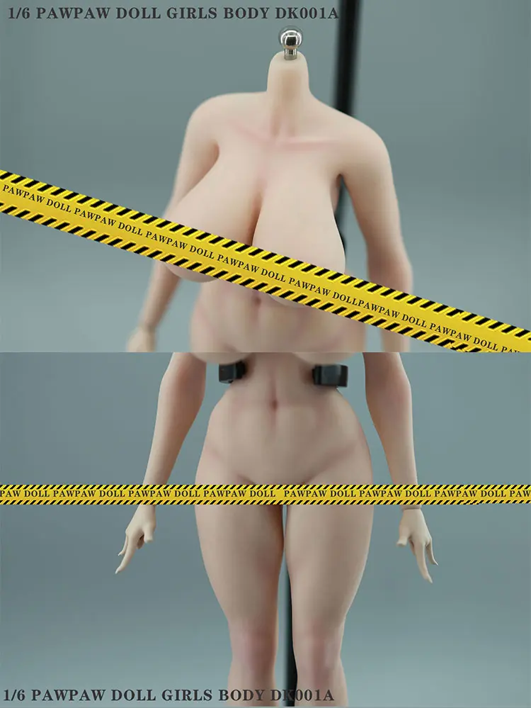 PAWPAW DOLL - DK001A 1/6 Removable Feet Silicone Female Blank Body (Licensed) Statue(GK) 