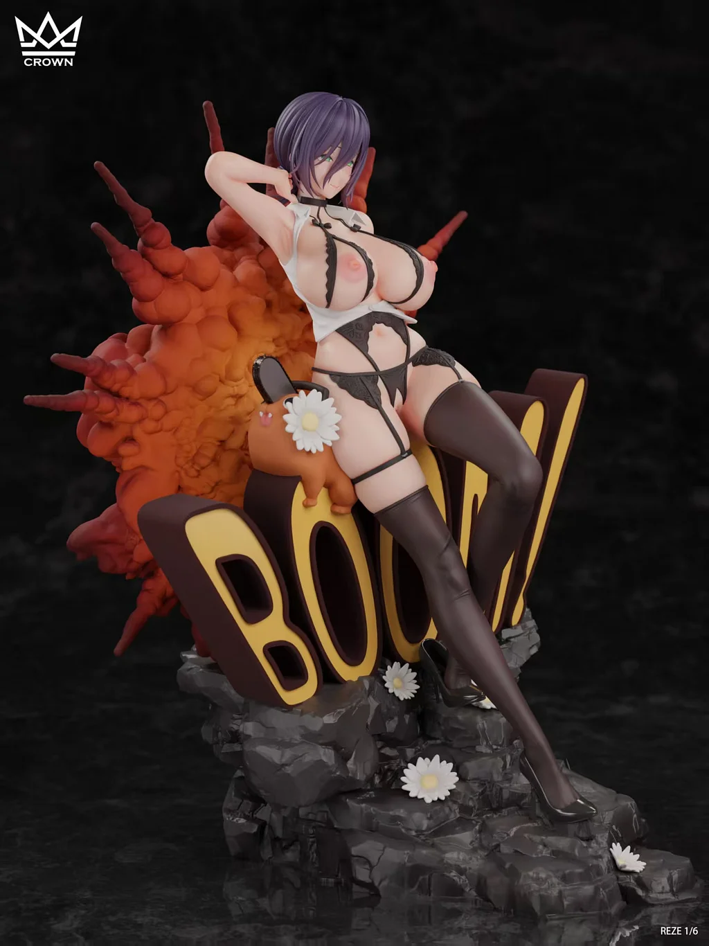 CROWN Studio -Chainsaw Man Reze  Statue