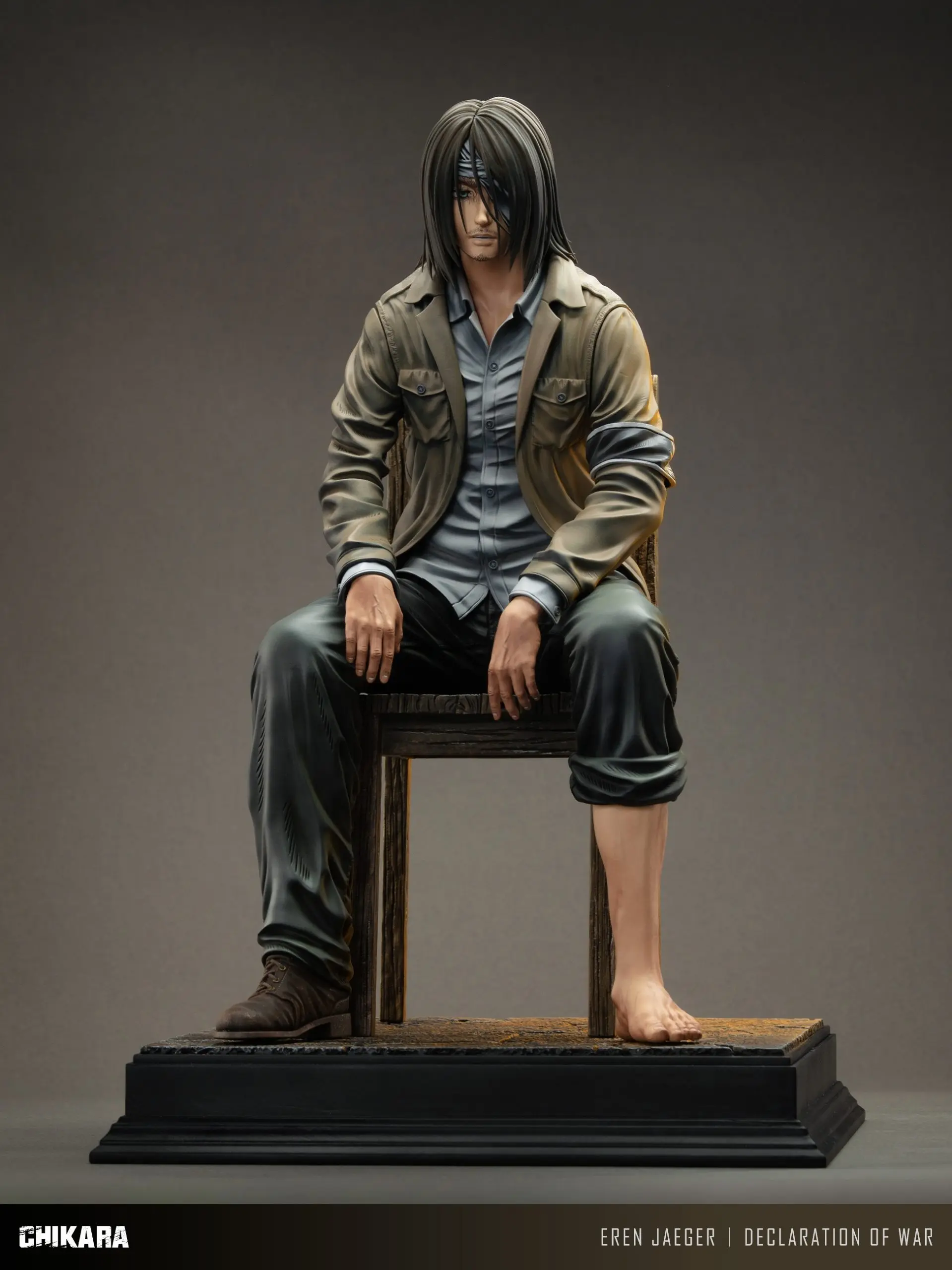 CHIKARA Studio - Attack on Titan Eren Jaeger Statue(GK)