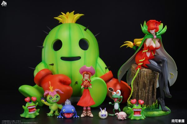 Digimon Pure Ecology Splicing Series Rosemon & Togemon & Mimi Tachikawa Statue(GK) - AN Studio 