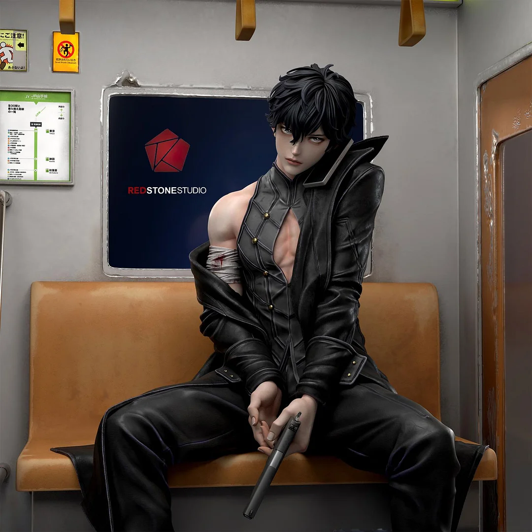 In stock-PERSONA 5 JOKER Ren Amamiya Statue (GK) Figure(Adult 18+)-Redstone Studio Pre-sale