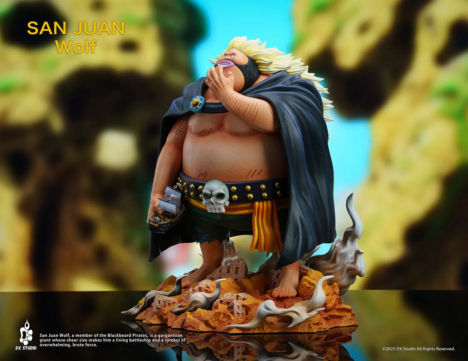 DX Studio - One Piece Sanjuan Wolf Statue