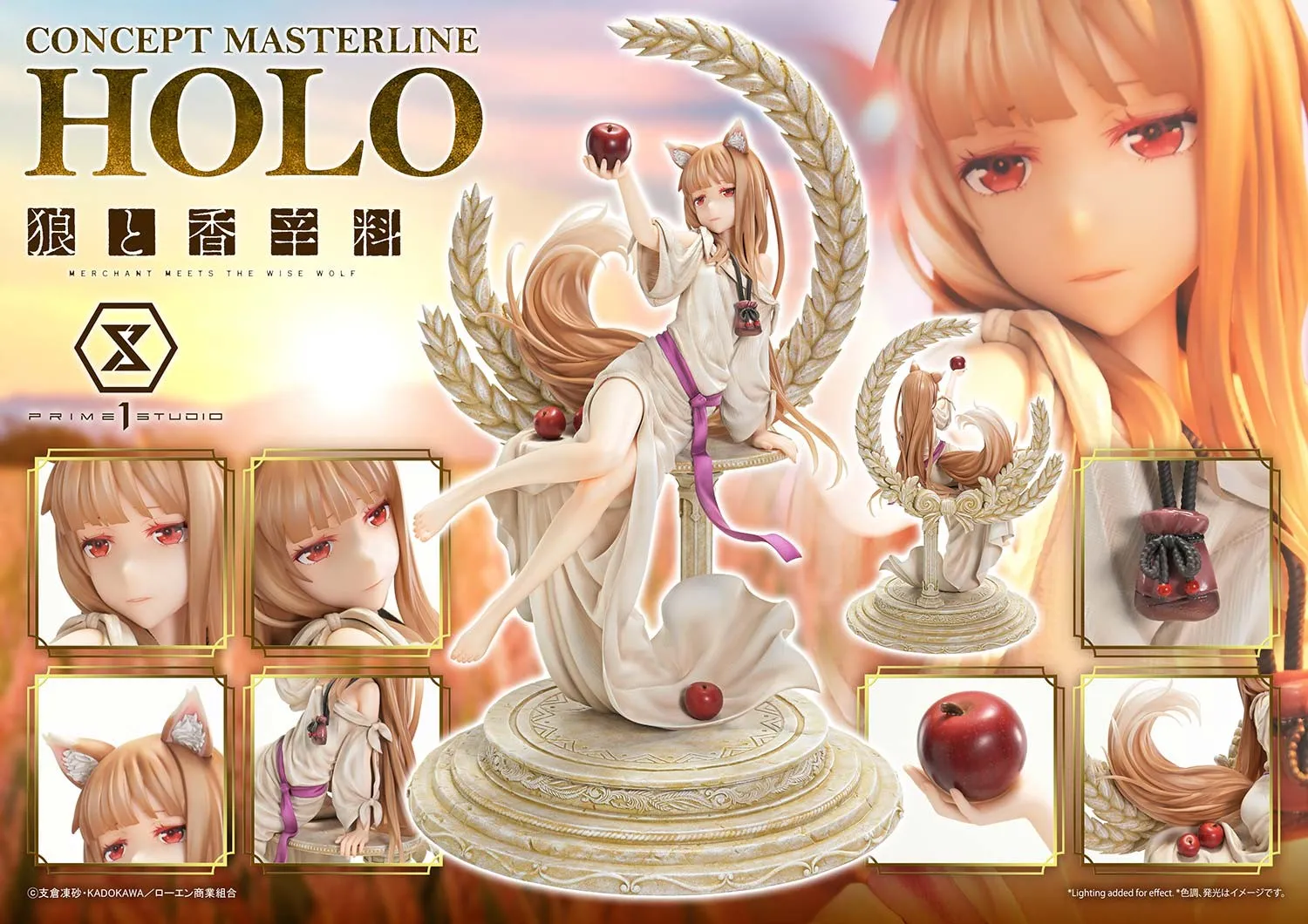 Prime 1 Studio - Concept Masterline Spice and Wolf: MERCHANT MEETS THE WISE WOLF Holo CMSW-01 CMSW-01S Licensed 