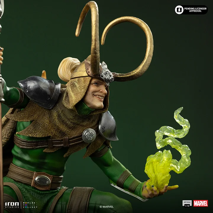 Iron Studio - Loki Laufeyson Marvel Comics Art Scale Statue MARCAS135726-10 Licensed