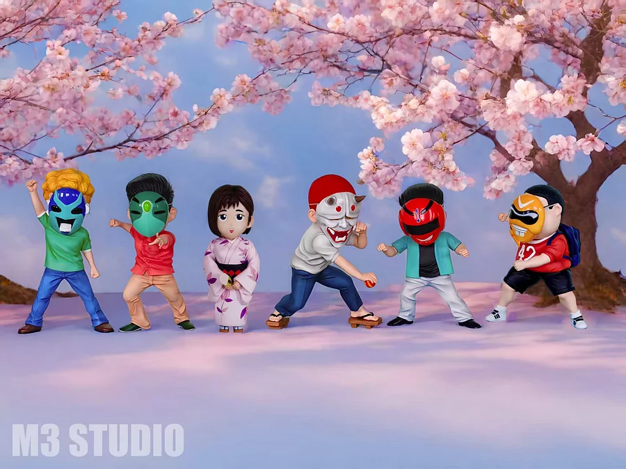 M3 Studio - Slam Dunk - Whole Set Characters Statue(GK)