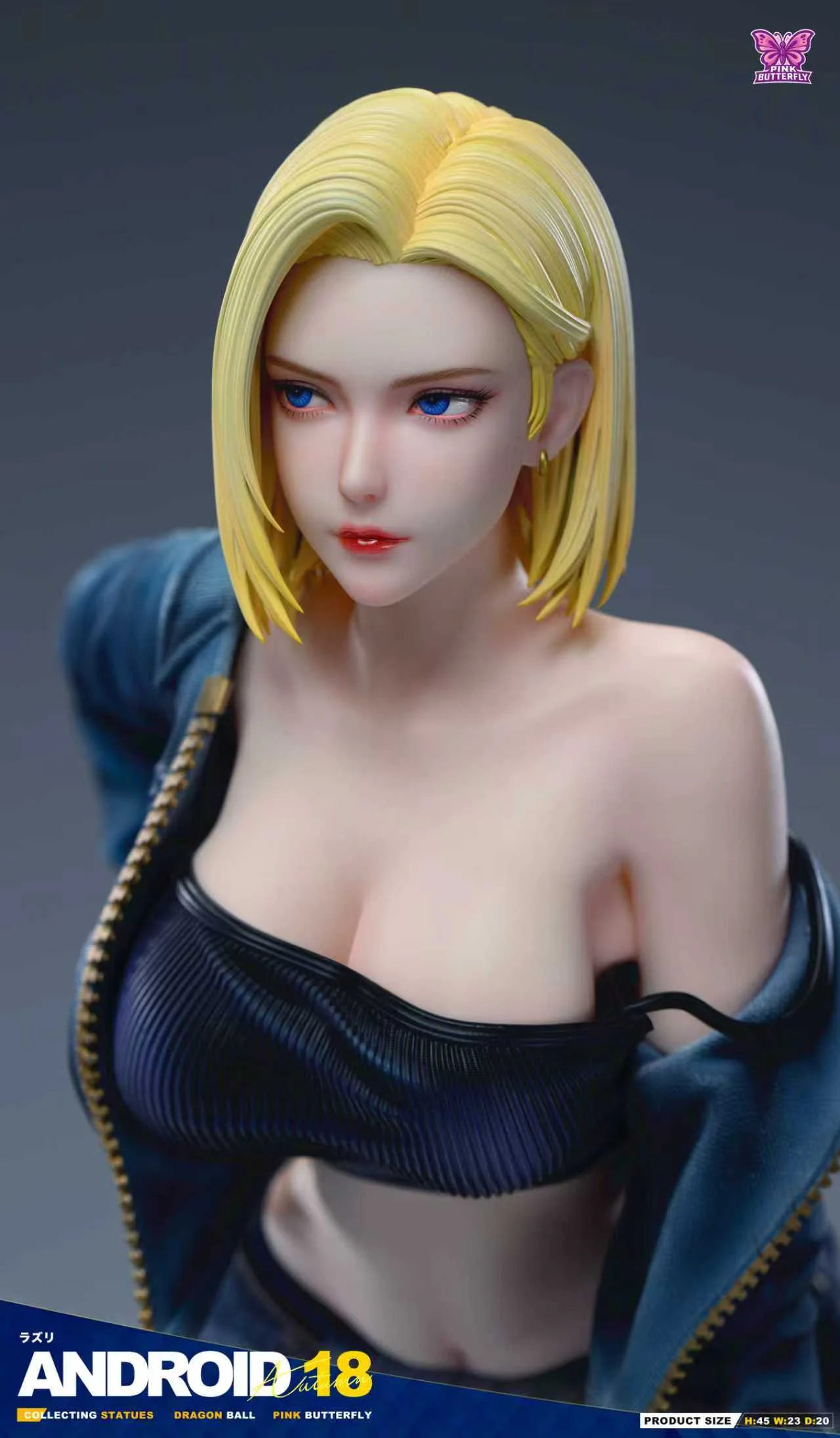 PINK BUTTERFLY Studio - Dragon Ball Android 18 1/4 Statue(GK)