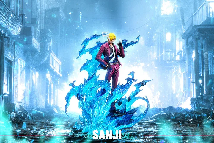 SY Studio - Ifrit Jambe Sanji One Piece Statue