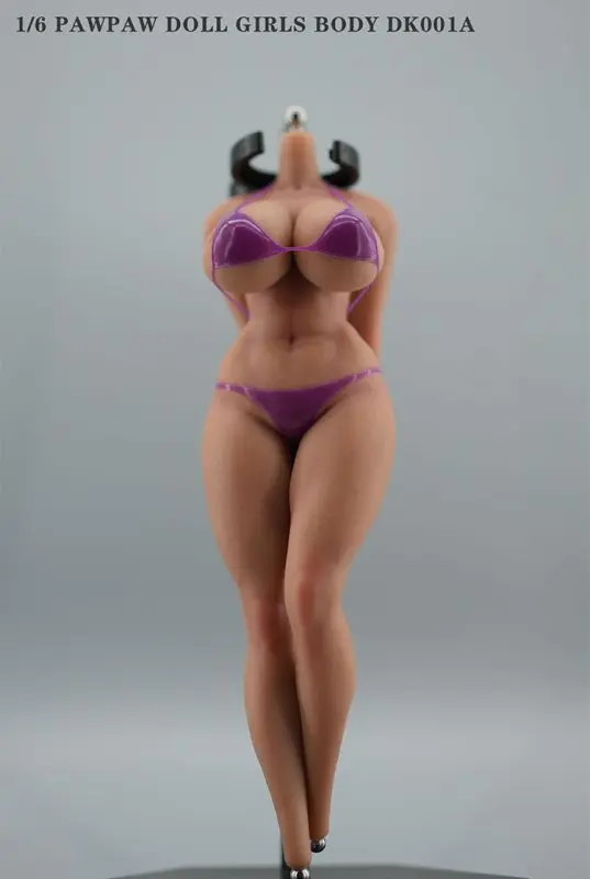 PAWPAW DOLL - DK001A 1/6 Removable Feet Silicone Female Blank Body (Licensed) Statue(GK) 