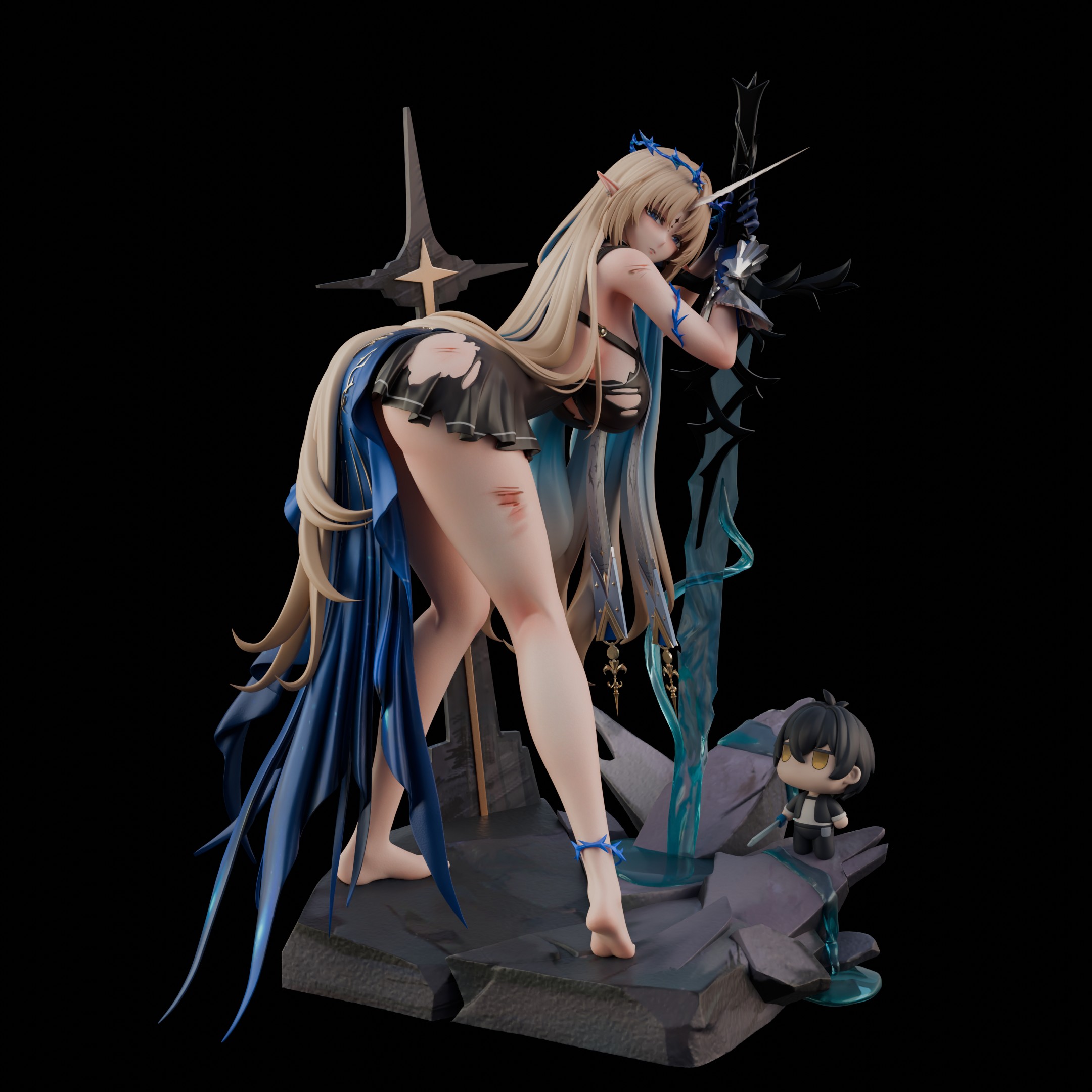 Wuthering Waves Fleurdelys Statue(GK) (Adult 18+)- Mi Yin Studio 