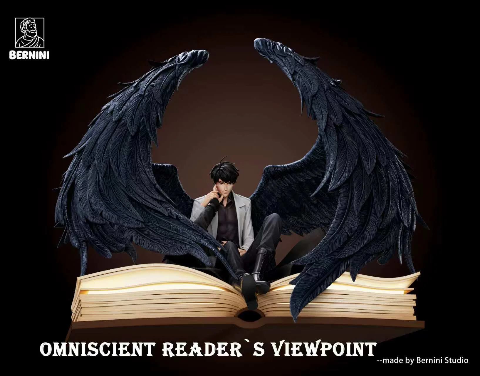 Bernini Studio - Kim Dokja X Yoo Joonghyuk Omniscient Reader's Viewpoint Statue