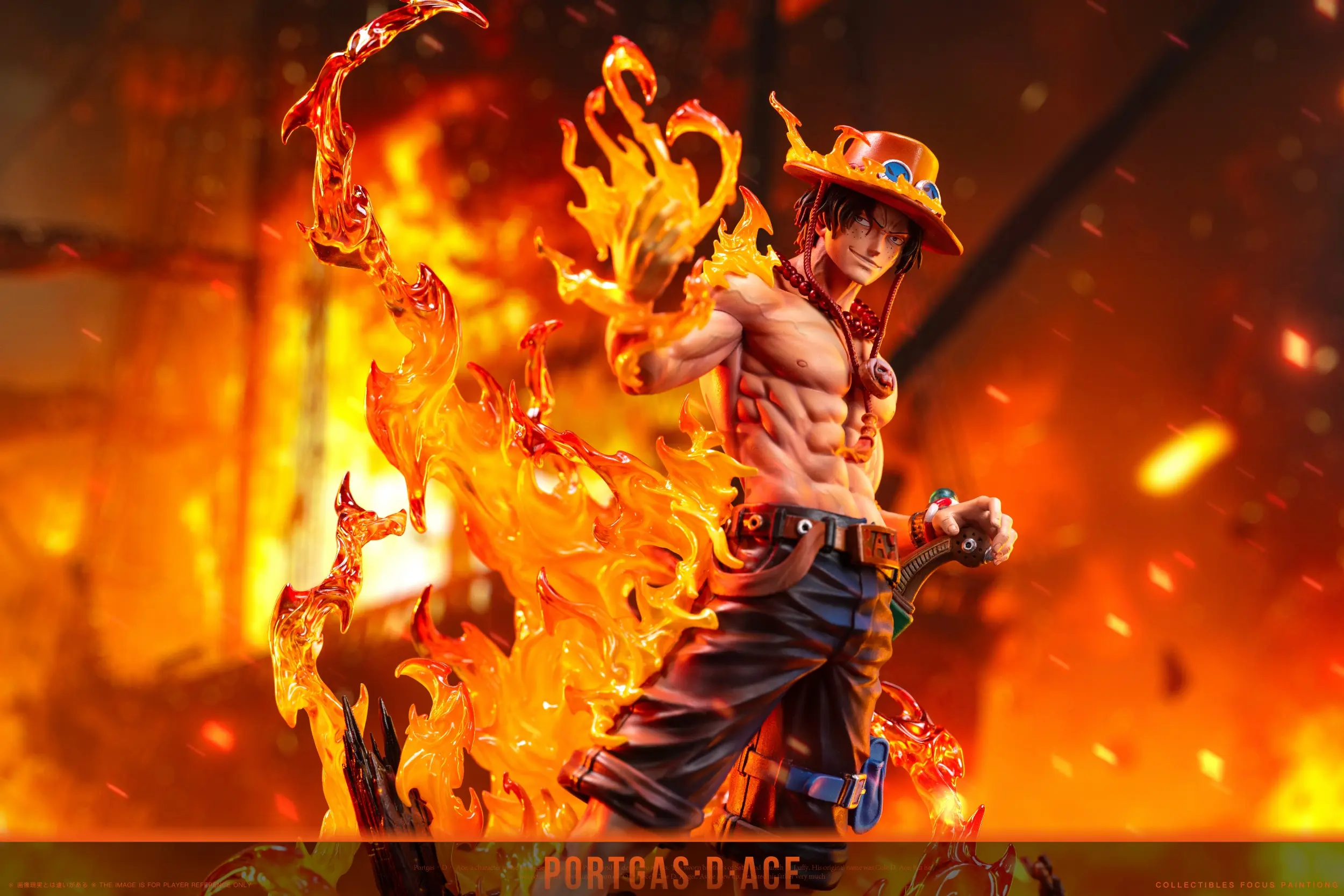 SY Studio- One Piece Fire Fist Ace Statue(GK)