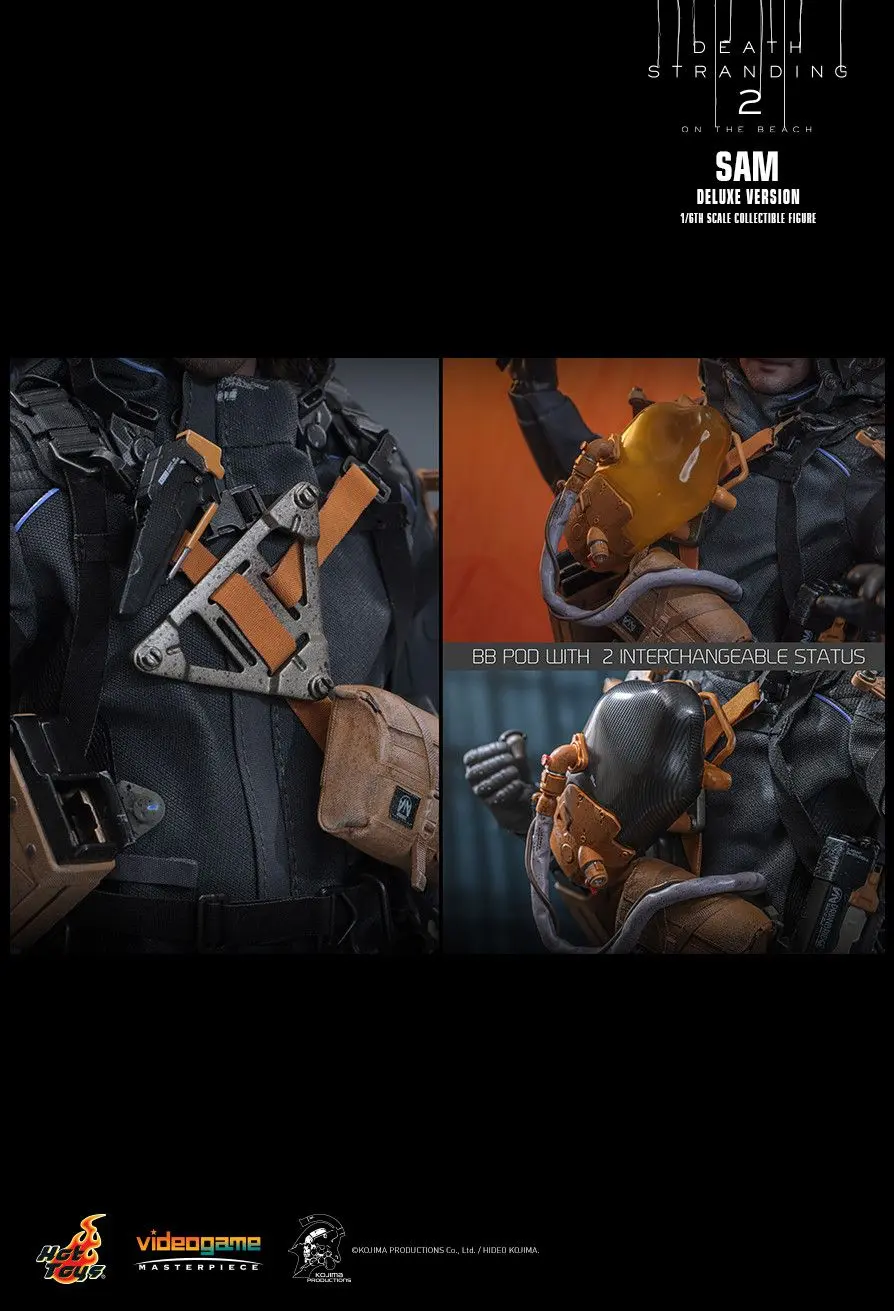 Hottoys - Death Stranding 2: On the Beach Sam 1/6th scale Collectible Figure VGM75 VGM76 (Licensed)Action Figure