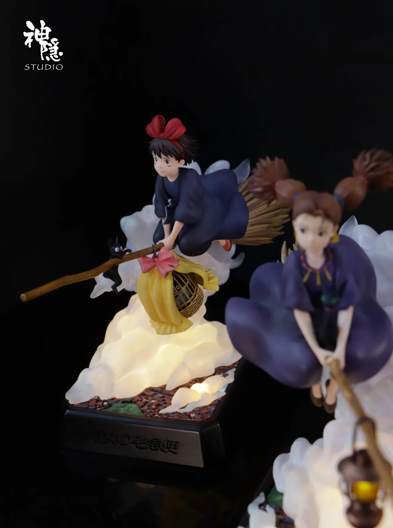 Kiki's Delivery Service - Kiki & The Purple Witch with LED Statue(GK)  - PShenYin Studio 