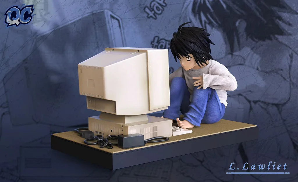 Qi Chen Studio - Childhood L Death Note Statue 
