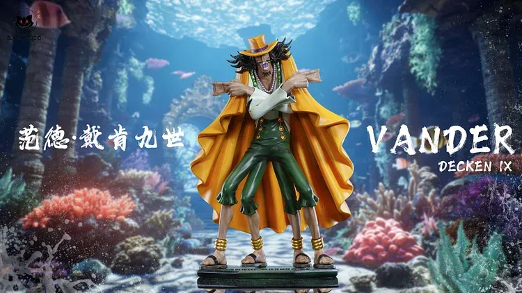 ONE PIECE-VANDER DECKEN IX STATUE GK-BLACK STUDIO Pre-sale
