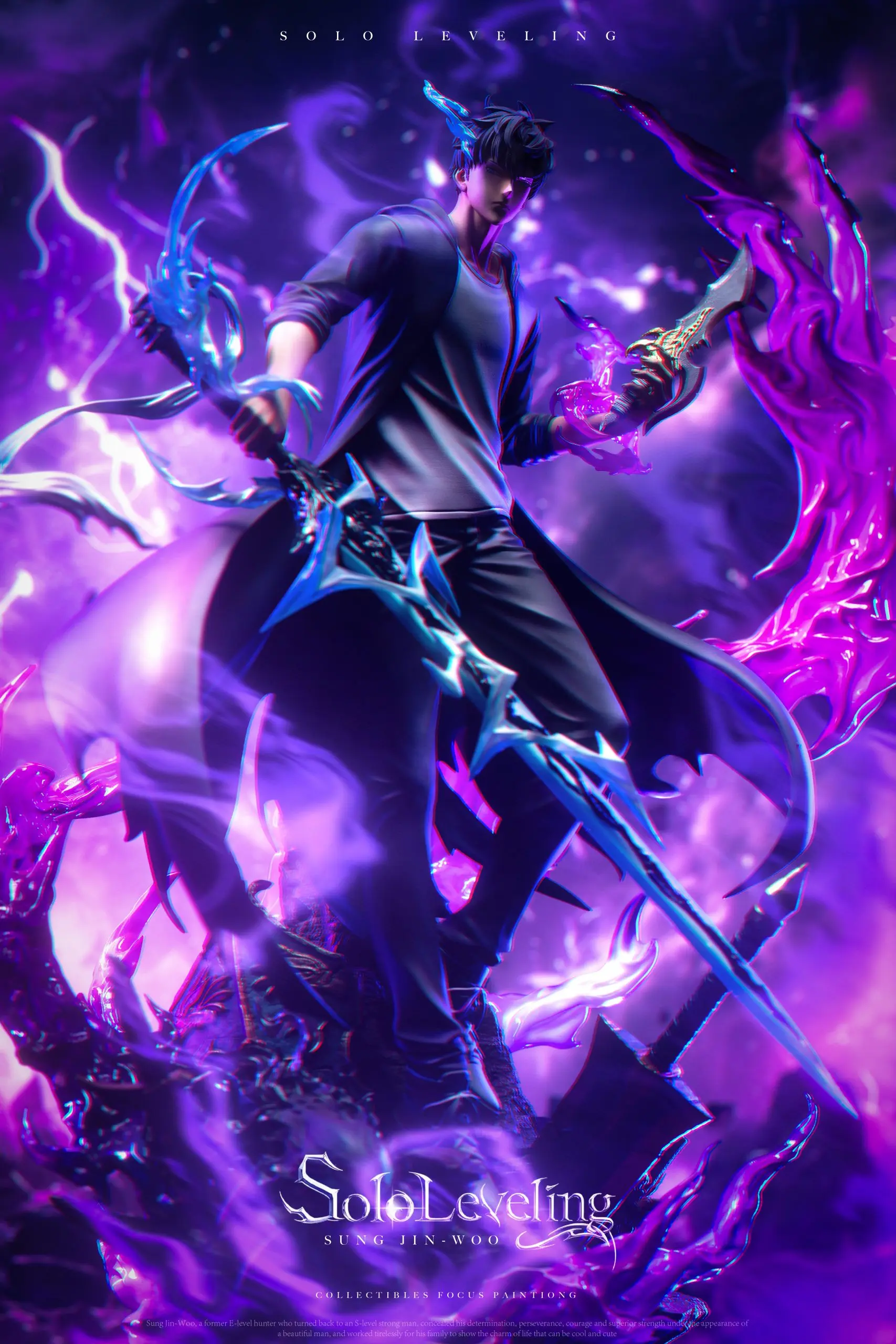 BBA Studio - Shadow Monarch Sung Jin Woo Solo Leveling Statue(GK)