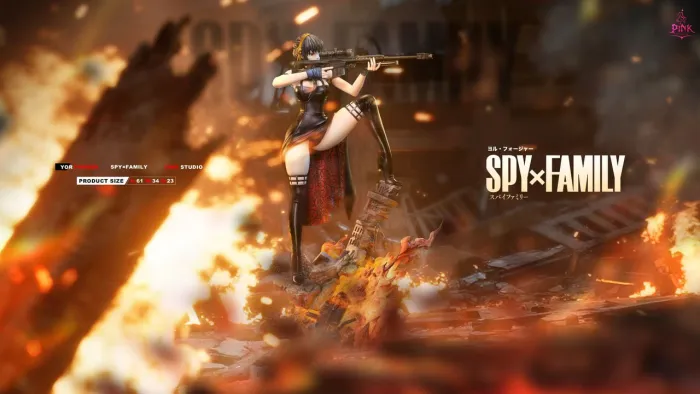 Pink Studio - Spy x Family Sniper Yor Forger Statue