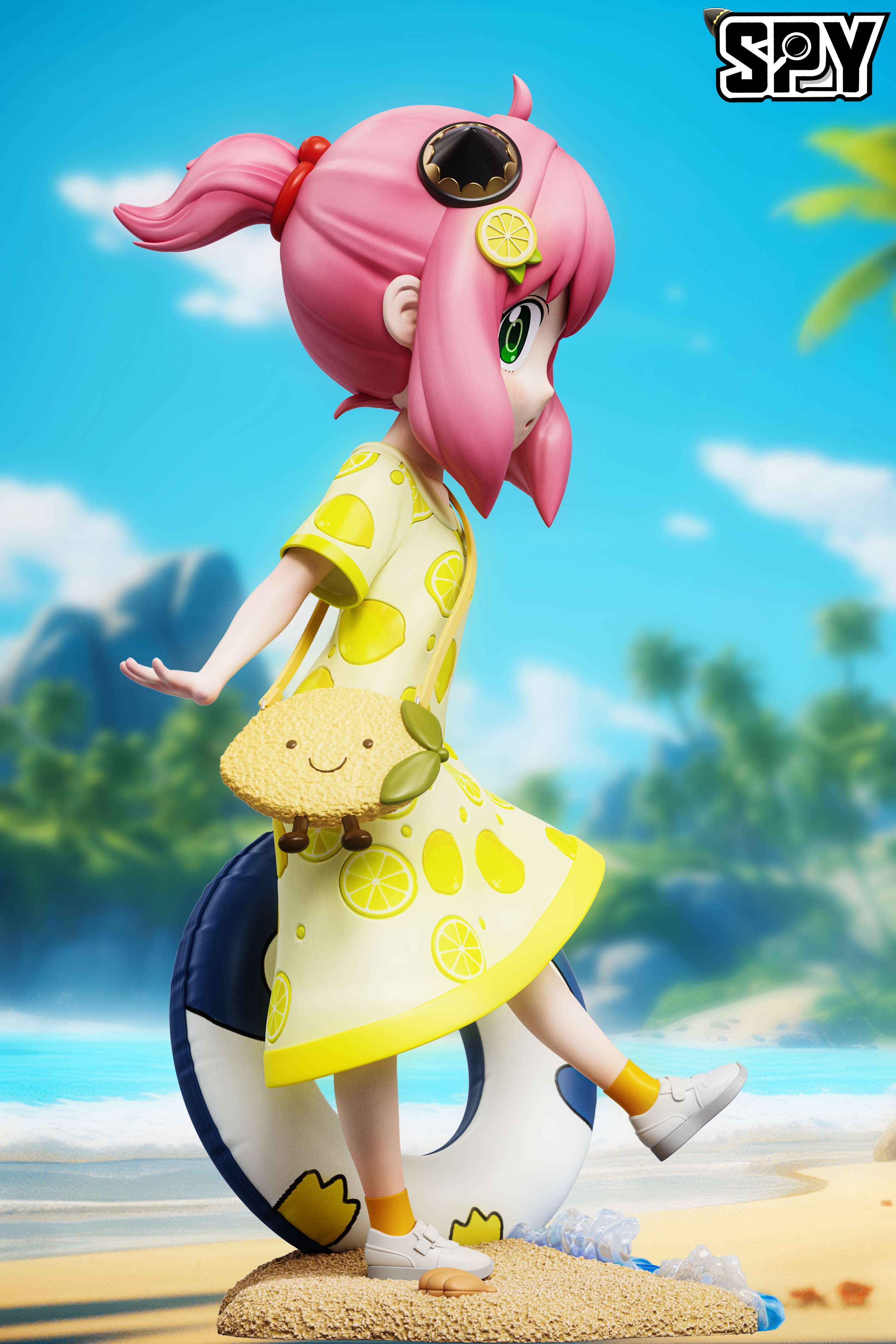 Pre-sale(GK) Lemon Aniya (second edition) material pure imported PU + resin size height 18cm * width 11cm * depth 10cm model A normal version. B swimsuit version-KWII-GK