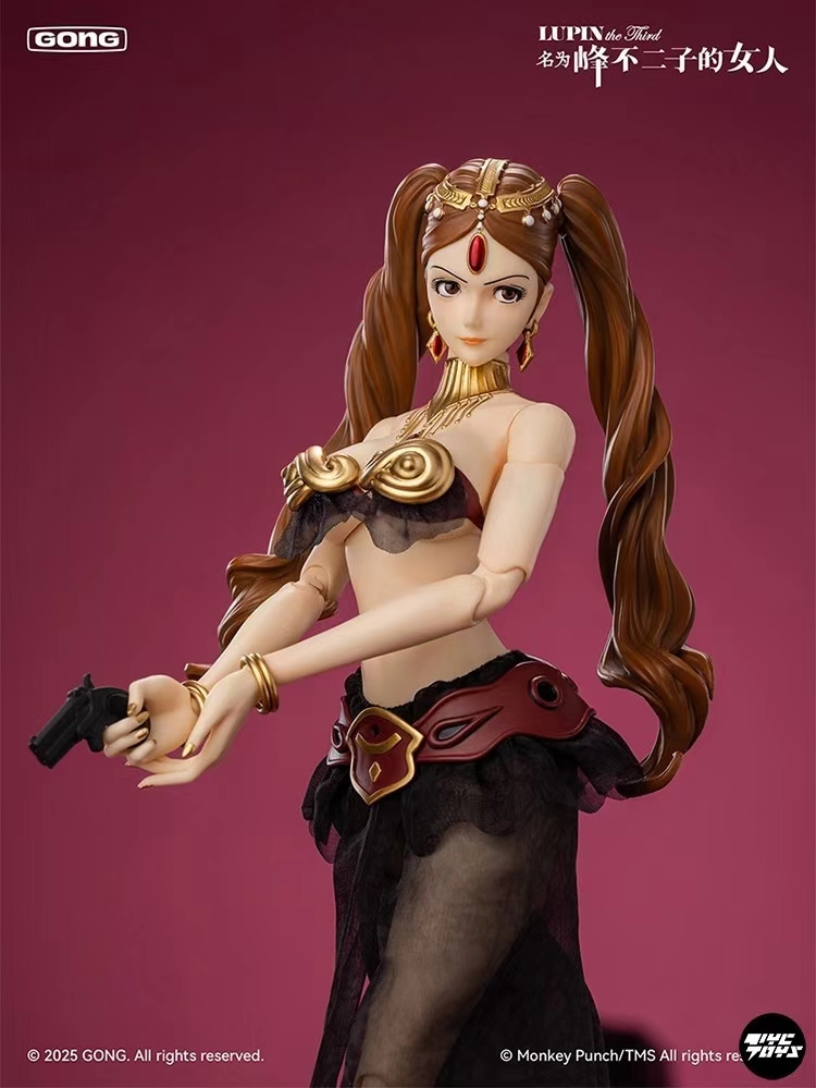 Lupin III Fujiko Mine 1/6 scale (licensed) action figure, soldier,GK