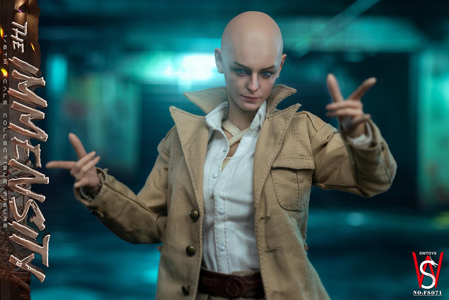 SWTOYS NO:FS071 Mind Manipulator 1/6 Scale, Soldier Statue GK Pre-sale