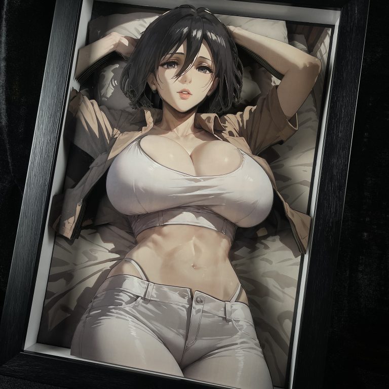 Attack on Titan Mikasa Ackerman 3D Decorative Painting (Adult 18+), in stock