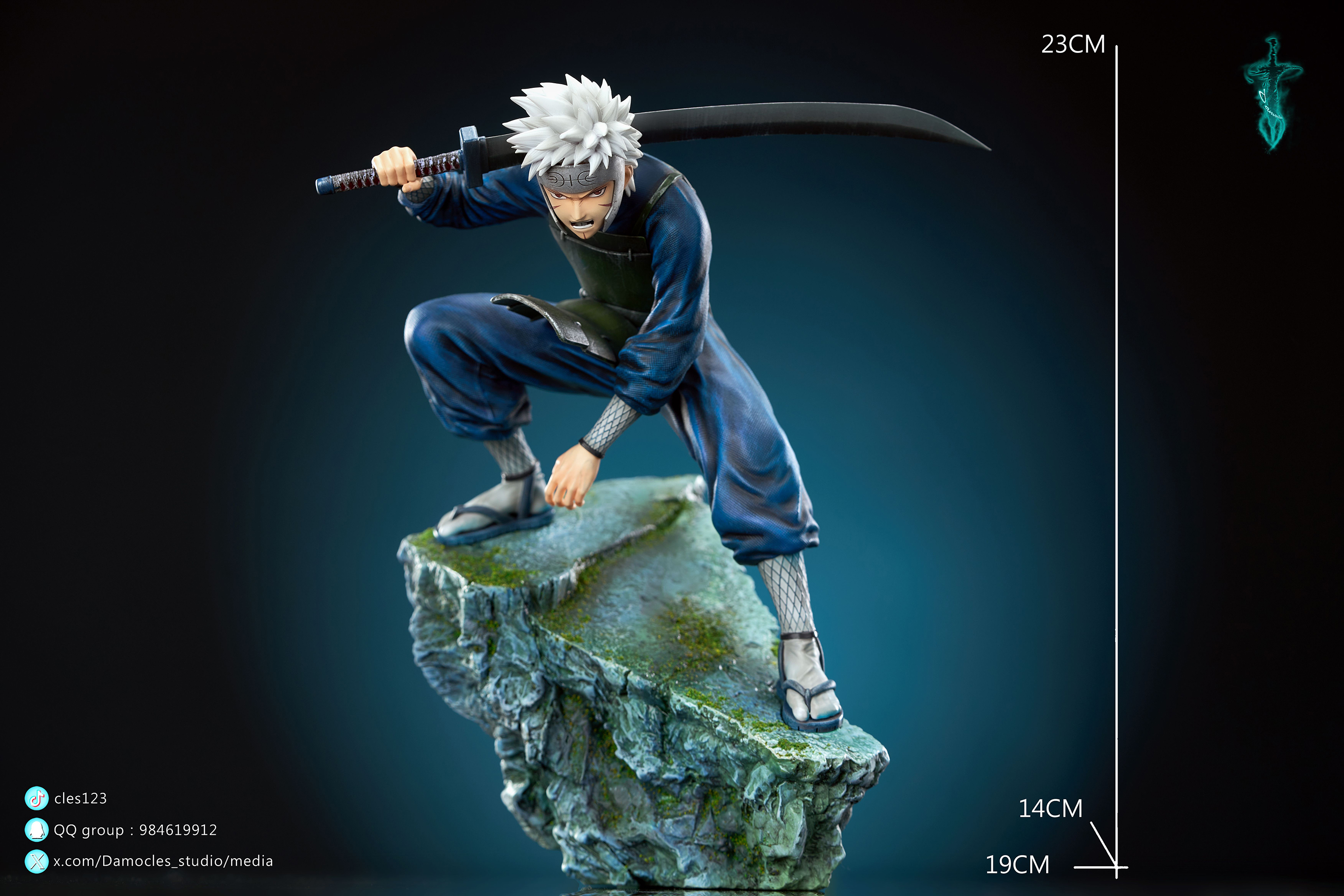 Naruto Young Senju Tobirama Statue GK - Damocles studio Pre-sale