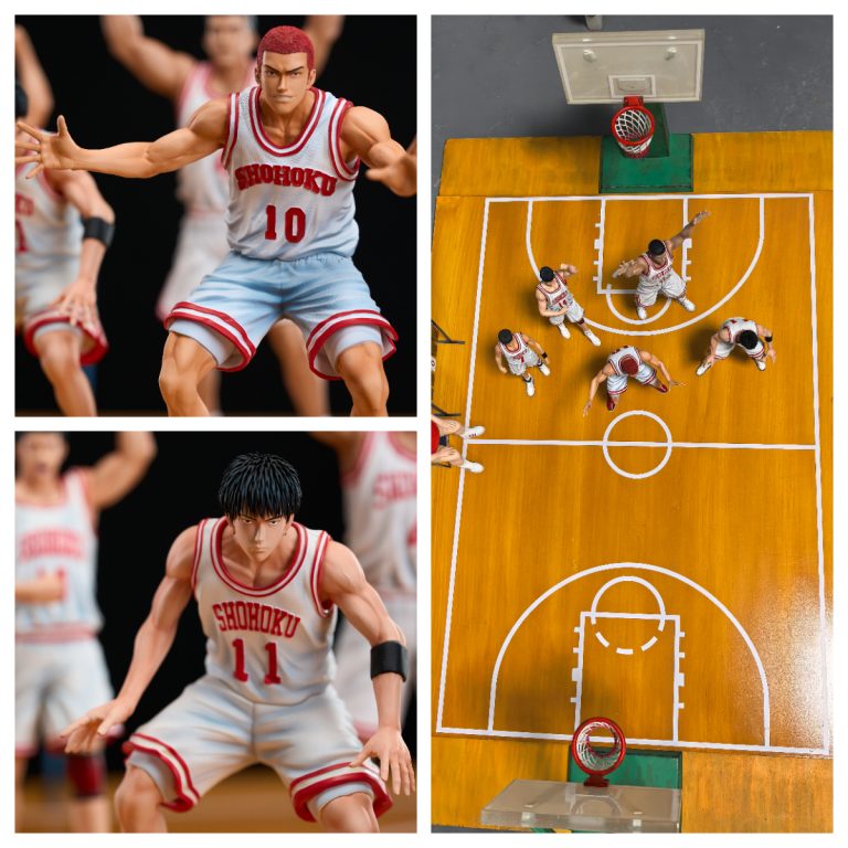 Slam Dunk-Shohoku High School basketball team6 Statue GK-Yi Mo Studio Pre-sale