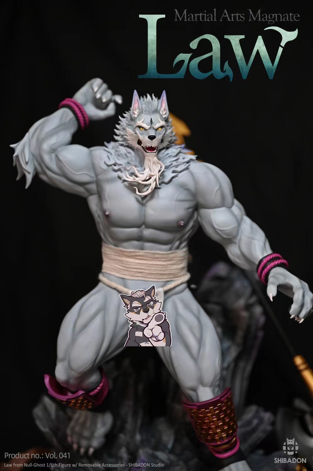 Sdorica Law 1/6 Statue GK（18+MALE）-Shibadon Studio