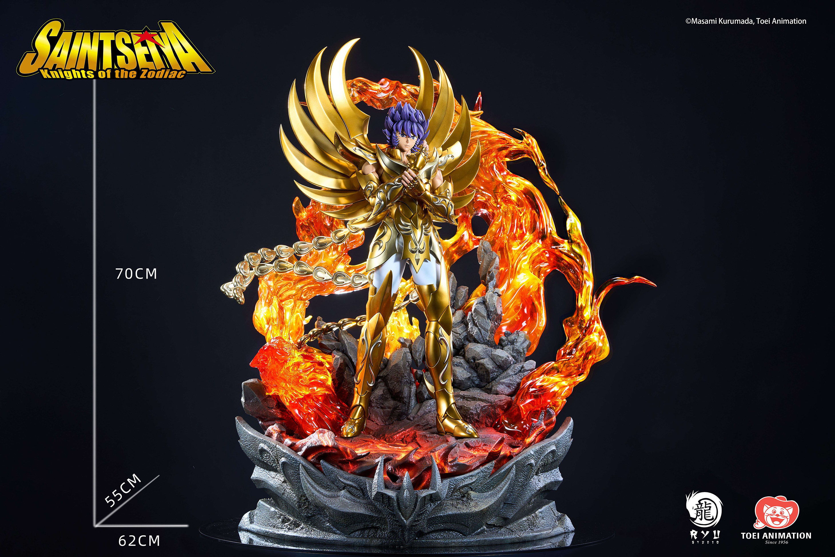 Saint Seiya Phoenix Ikki 1/4 scale Statue GK(Licensed)-Ryu Studiio Pre-sale