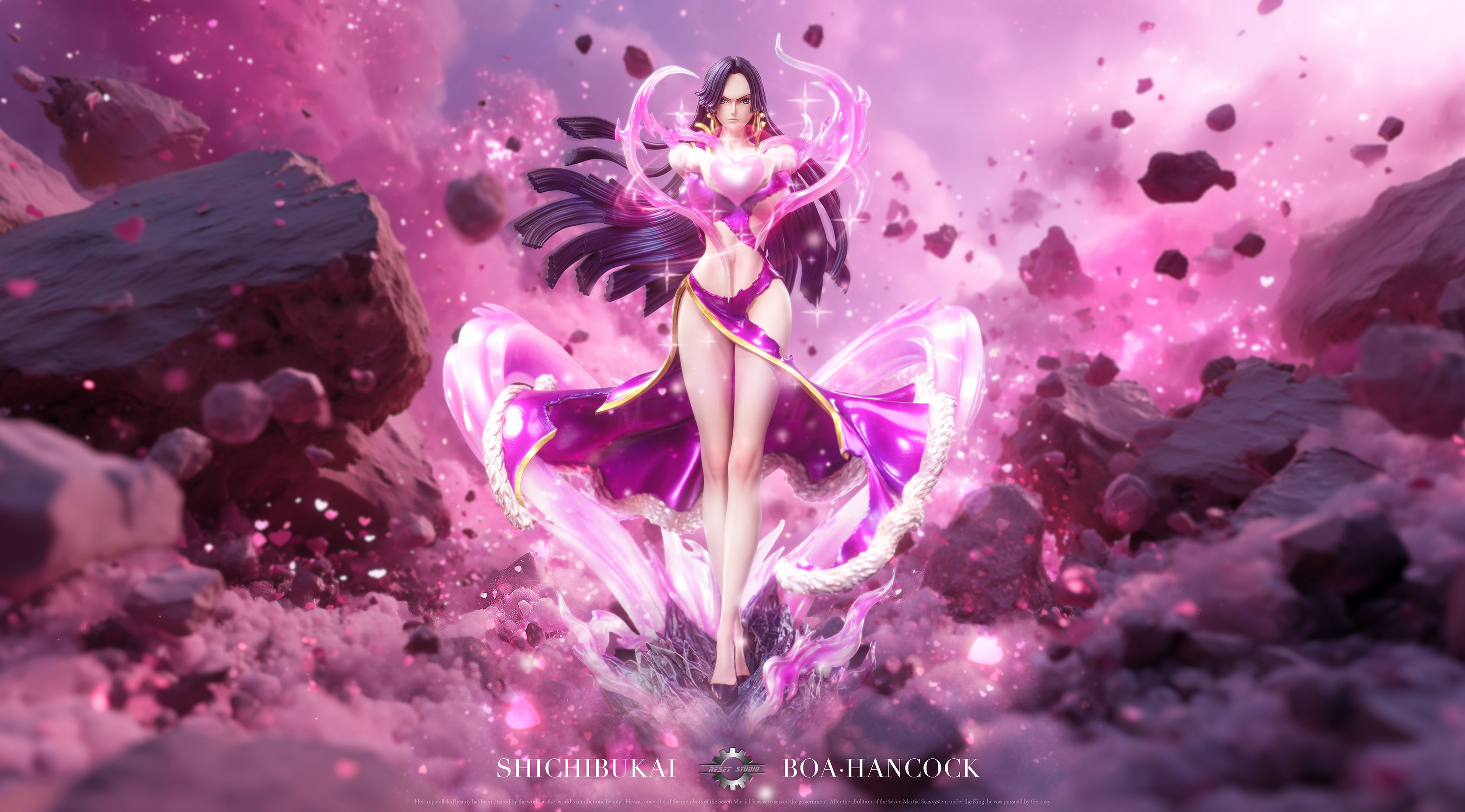 One Piece Torn Clothes Boa Hancock Statue (GK) Figure -Reset Studio Pre-sale