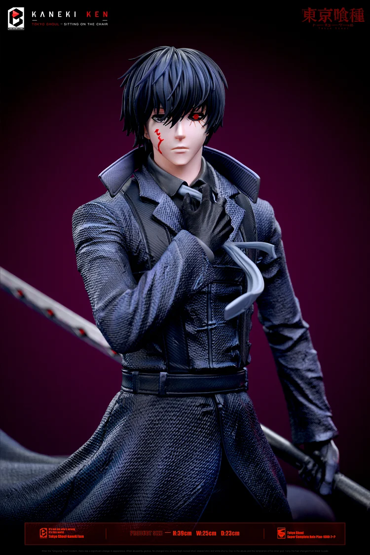 Tokyo Ghoul - Black Death Kaneki Ken Statue (GK) -BW Studio