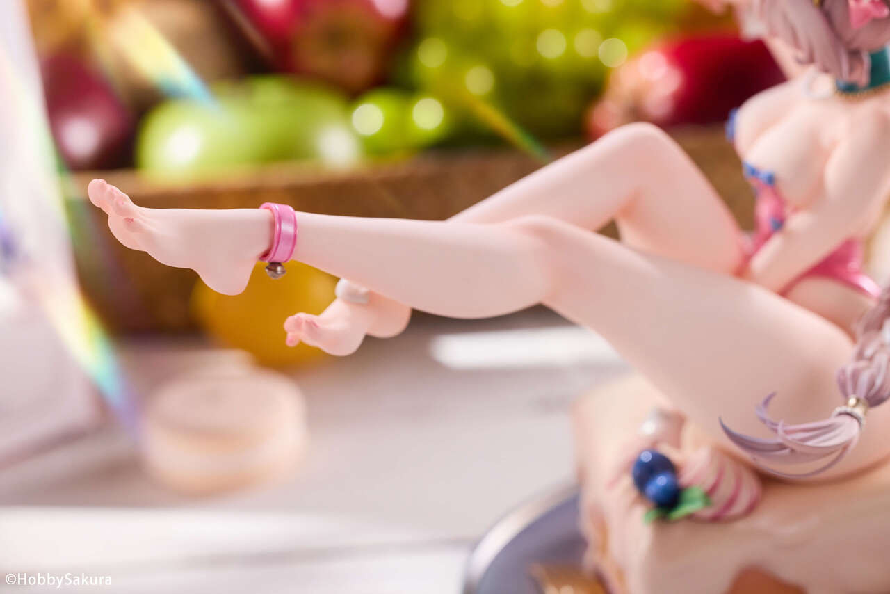 Cake Catgirl Pre-painted Figure (Licensed) 1/6 Scale Statue (GK)- Hobby Sakura 