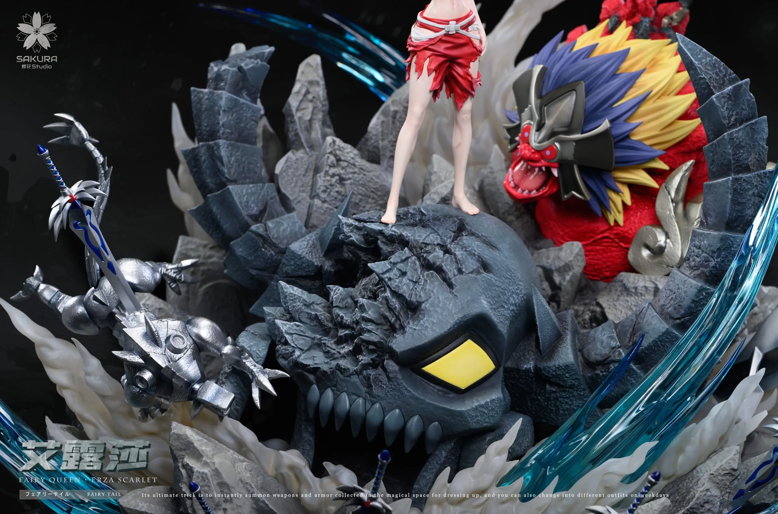 SAKURA Studio - Fairy Tail Fairy Tail #2 Erza Scarlet Statue(GK)