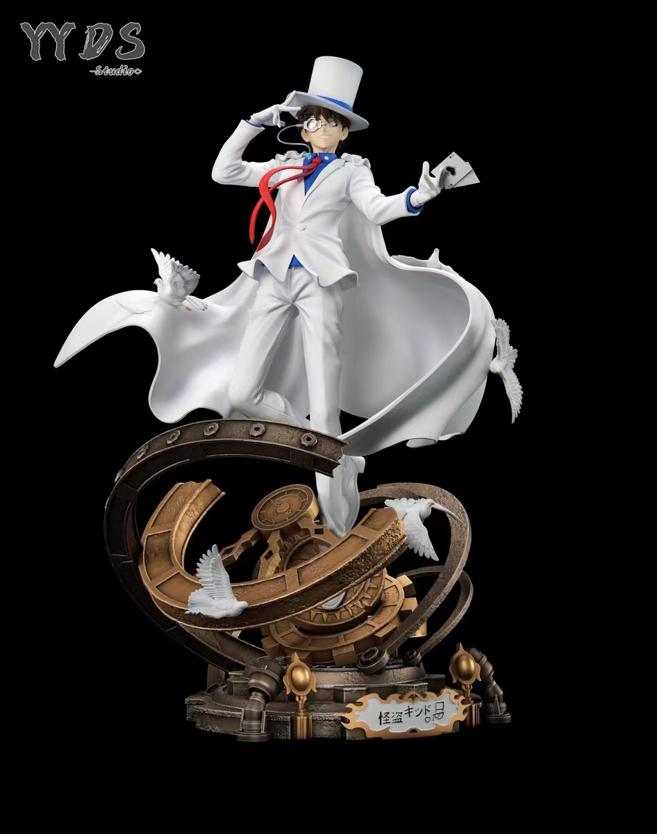 Pre-sale Conan--Kaito Kid [Size]: Length 25CM Width 24CM Height 37CM [Scale] 1/6 (GK)