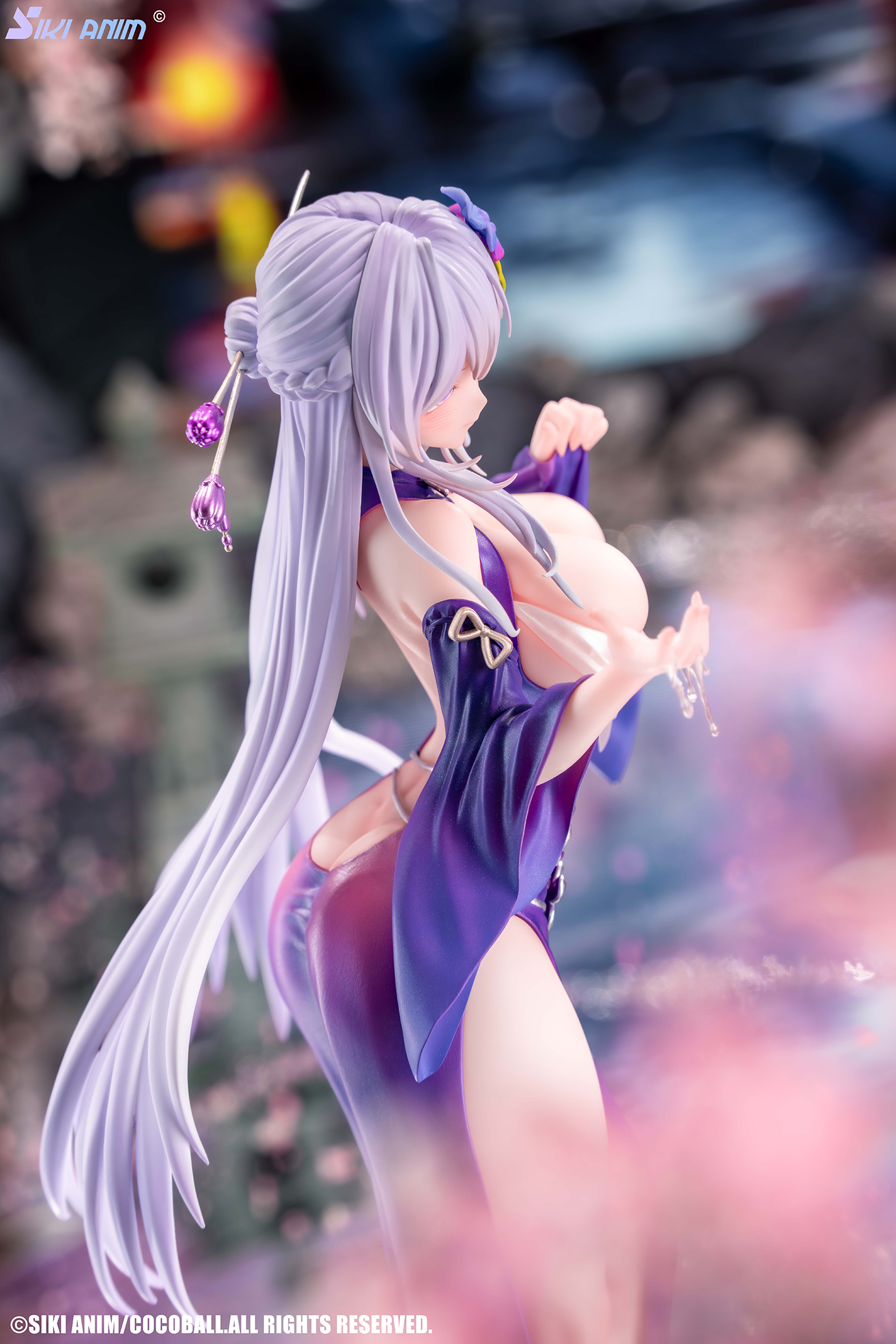Pre-sale， Siki Anim Water Saint 1/7 scale figure GK Brand Siki Anim  Water Saint Water Saint Size 261*113*117mm-KWII-GK