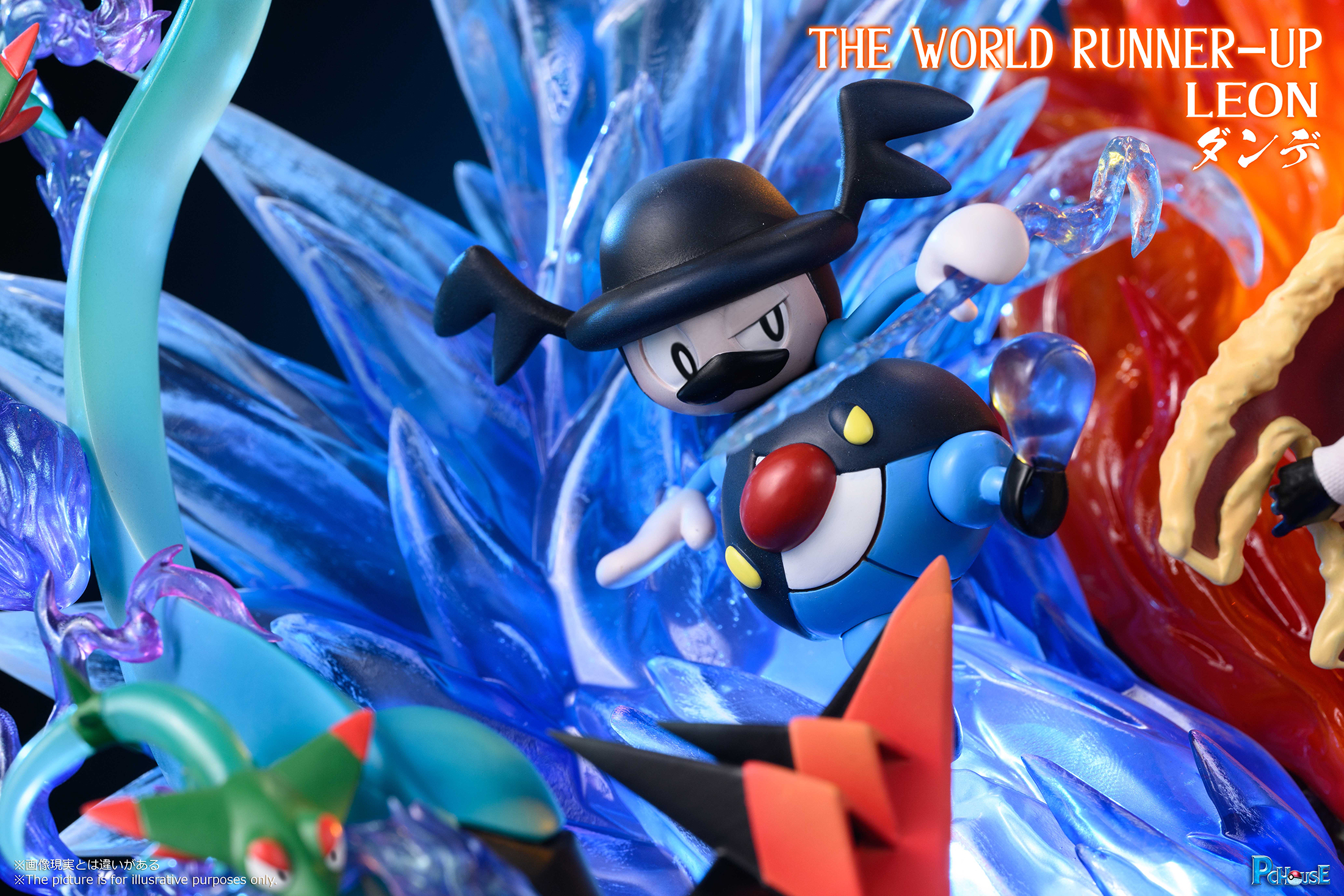 Pre-sale PC Hut Eight Masters Second Edition Galar Champion World Runner-up Dandi Data 45 high 40 wide 38 deep (GK)-KWII-GK