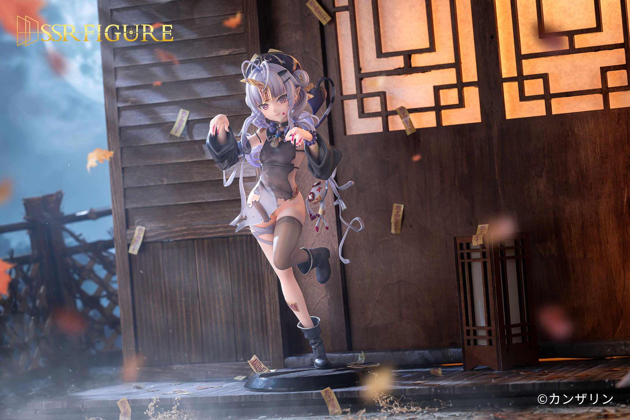 Pre-sale SSR FIGURE Kanna of the Dead Zombie Ver. 1/7 figure Size Approximately H=245mm W=140mm L=130mm(GK)-KWII-GK