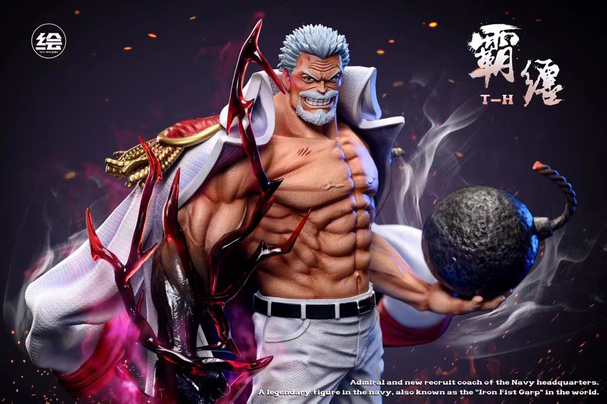 TH Tianhui One Piece Standing Series Hero Ending Tyrant, Iron Fist Garp GK, in stock