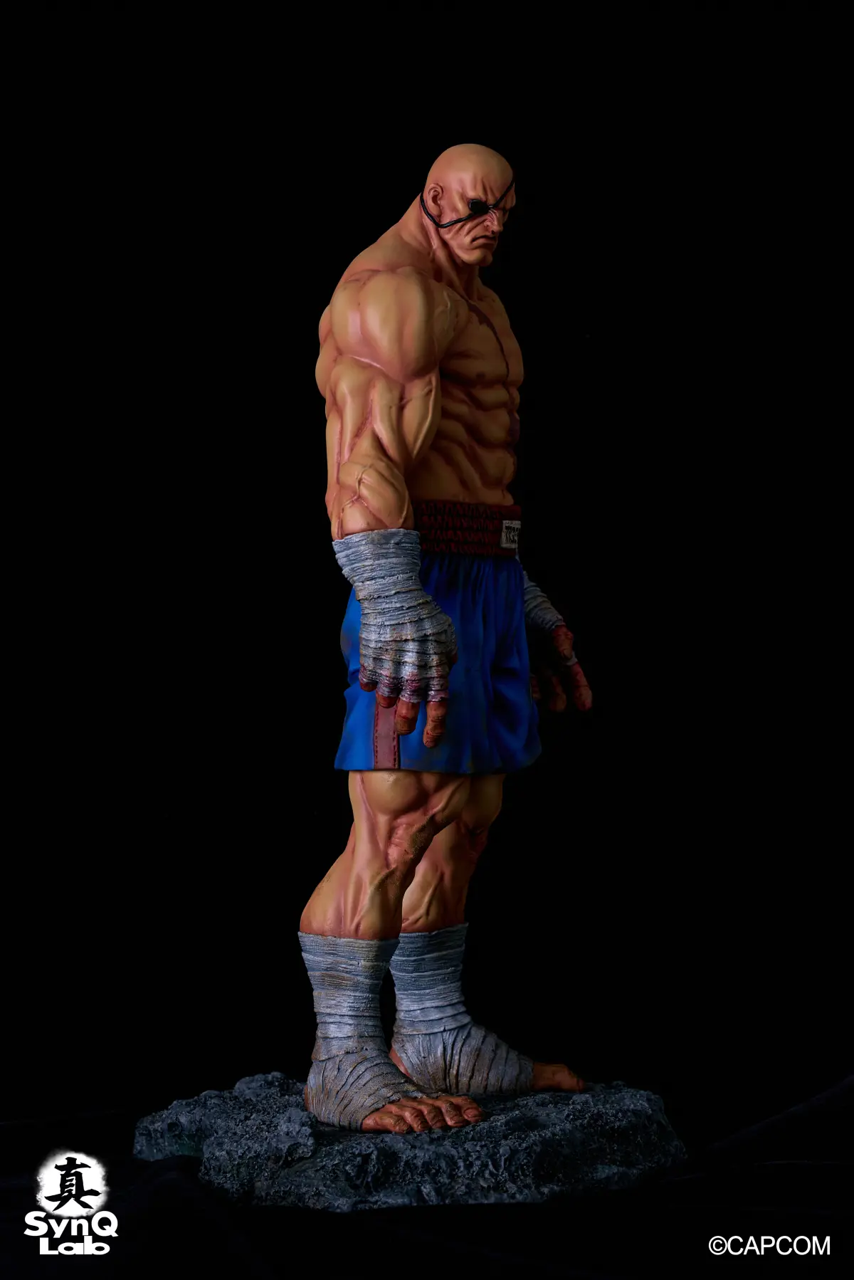 SynQ Lab. Collectable Studio - Street Fighter Sagat (Licensed)Statue 