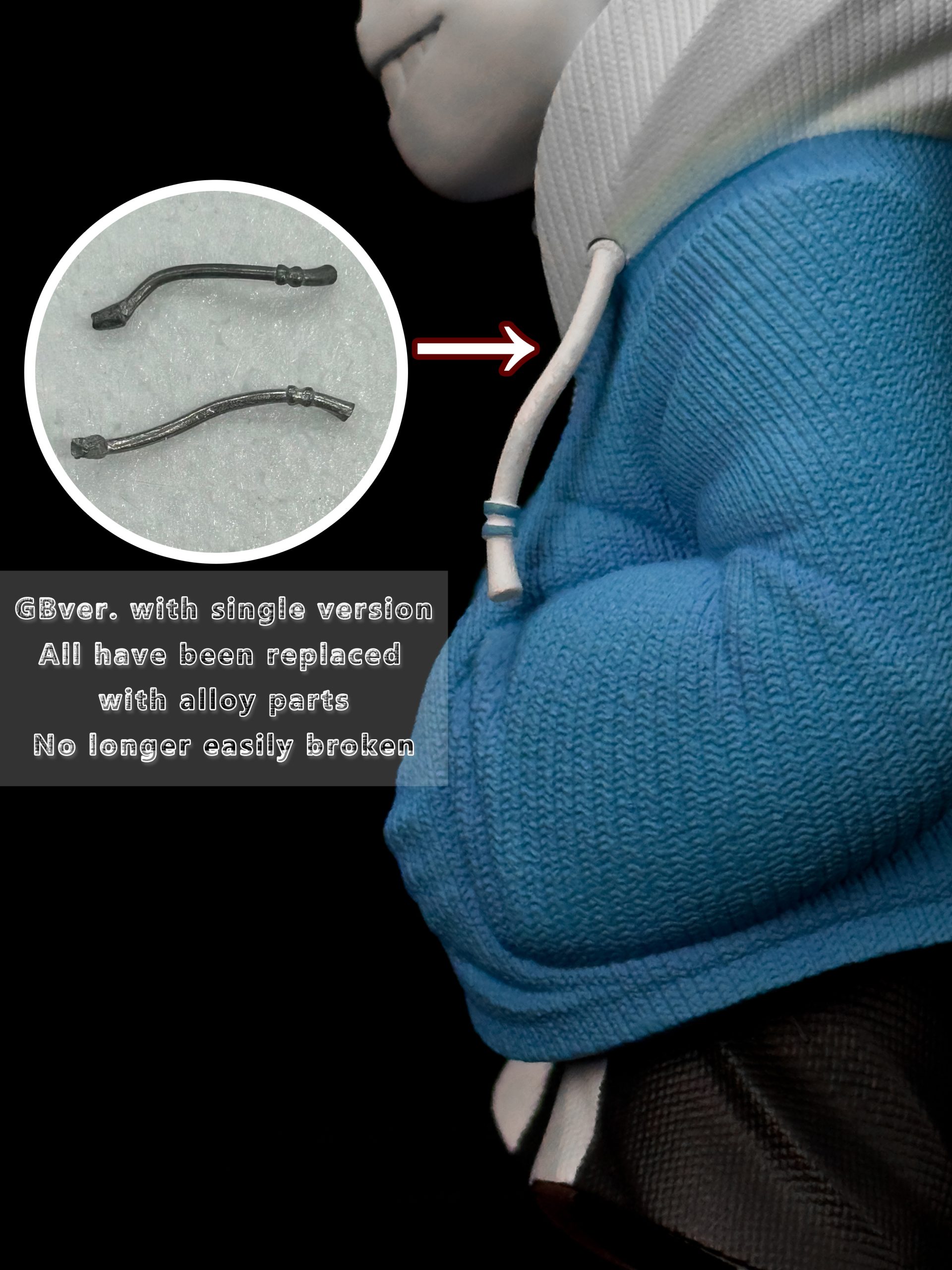 Undertale SANS-GB Gun Versiont Statue (GK) -Game Player Studio 