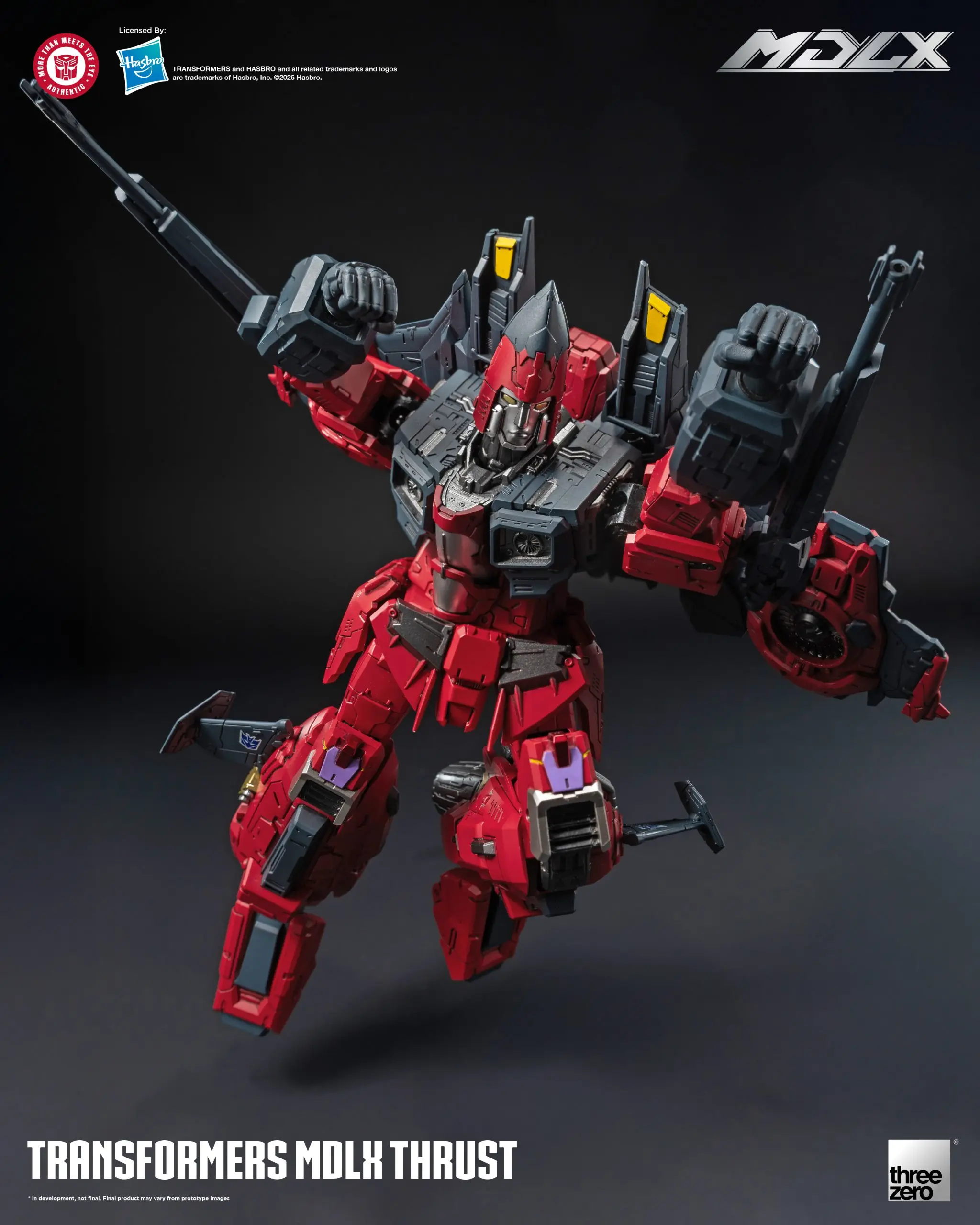 Threezero - Transformers MDLX Thrust 3Z08890W0 (Licensed)Statue